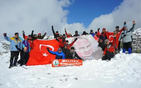 Kazdağları'nın Zirvesinde Şehitleri Andılar