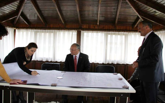 Vali Daşöz, Yunus Emre Külliyesi Avan Projesini İnceledi