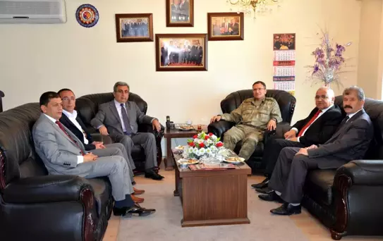 İl Jandarma Alay Komutanı Taş, Sivas Ticaret Borsası'nı Ziyaret Etti