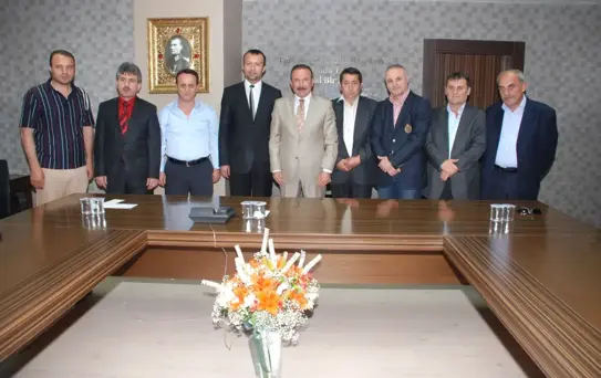 Kocaelispor Yeni Yönetiminden Doğan'a Ziyaret