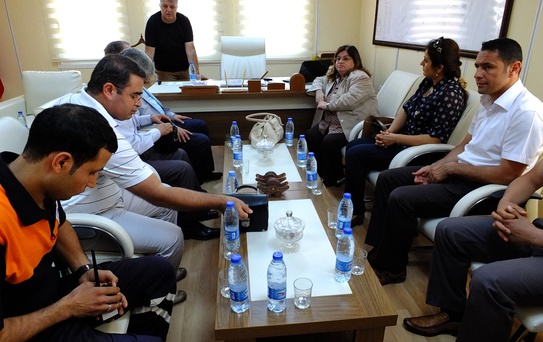 Baro ve İHD Heyeti Harran Konteyner Kent'te