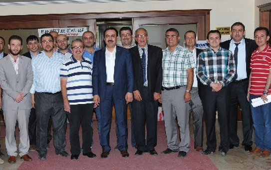 Elektrikçilerden Kto Başkanı Öztürk'e Ziyaret