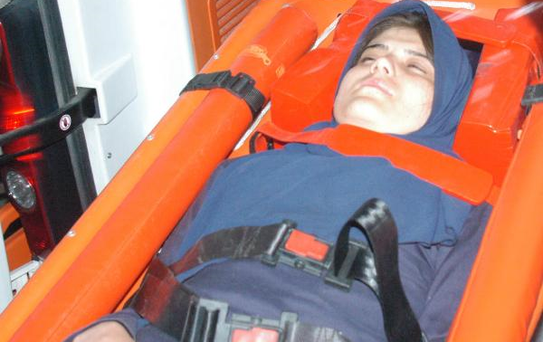 Yürüyüşe Çıktı, Kayalıklara Düşüp Mahsur Kaldı
