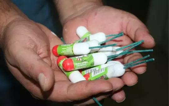 Reyhanlı'da Patlayıcı Madde Satan İş Yerleri Denetlendi