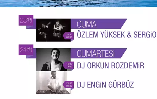 Sedef Adası'nda Müzikli Geceler