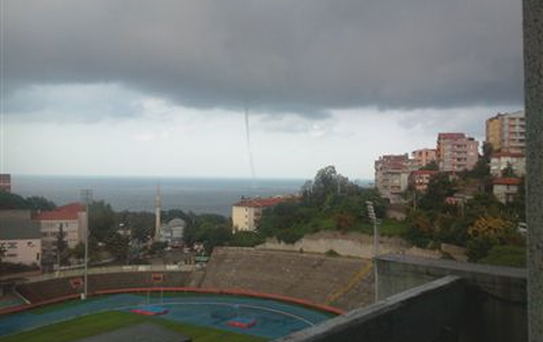 Zonguldak'ta Hortum Çıktı