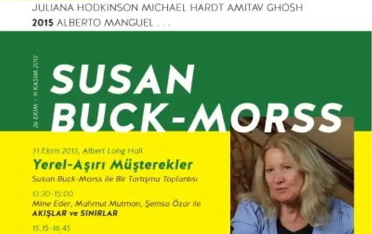 Susan Buck-Morss İstanbul'da Konferans Verecek