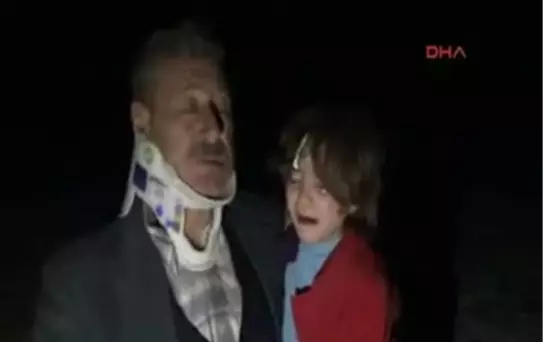 Kazada Araç İçinde Sıkışan Anne, Sıkıştığı Yerden Kızını Teselli Etti