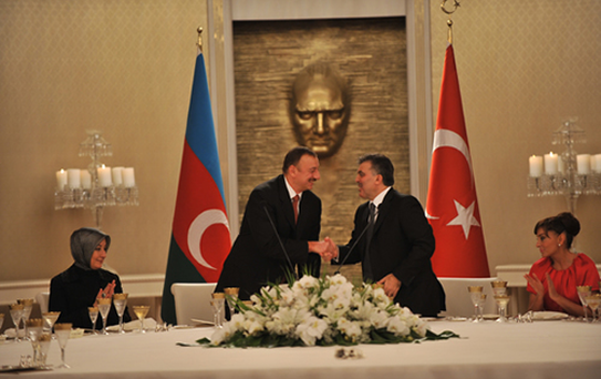Çankaya Köşkü'nde İlham Aliyev Onuruna Akşam Yemeği