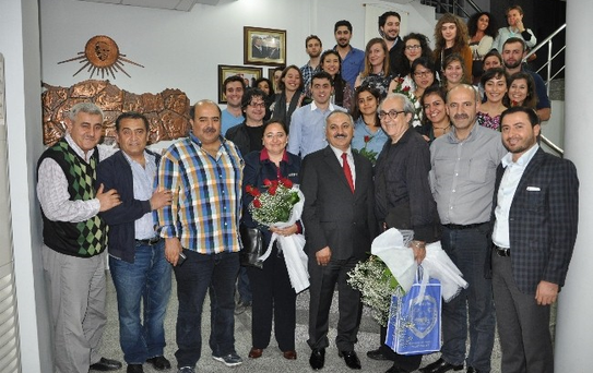 Dinçer, Fransız ve Türk Yüksek Lisans Öğrencilerini Ağırladı