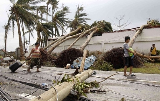 Filipinler'deki Haiyan Tayfunu