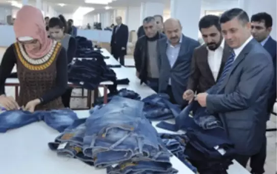 Batman Valisi Tekstil Yatırımlarını İnceledi