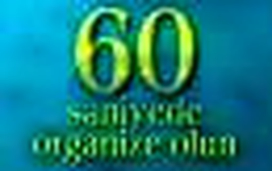 60 Saniyede Organize Olun (Kampanya Boy) Kitabı