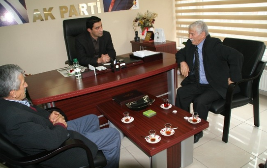 Dverek Ziraat Odası'ndan AK Parti'ye Ziyaret