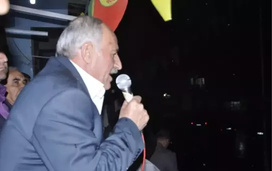 BDP Yöneticilerine Coşkulu Karşılama