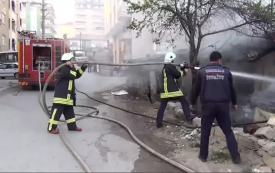 Kırıkkale'de Ev Yangını