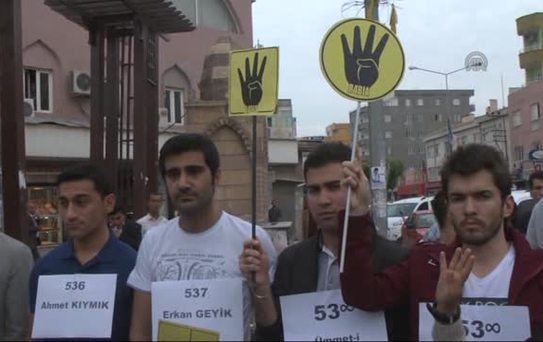 Cizre'de Mısır'daki İdam Kararlarına Tepki