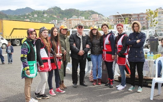 Giresun'da Avcılar Trap Atış Yarışması Yaptı