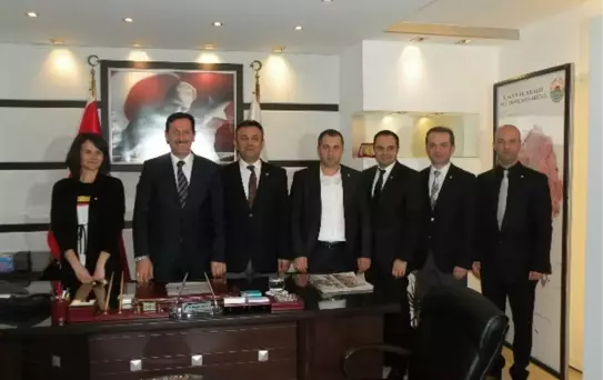 MMO'dan Başkan Tok'a Ziyaret