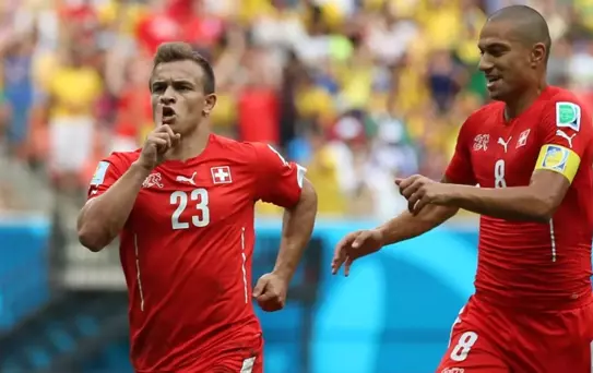 İsviçre Shaqiri ile Çok Farklı