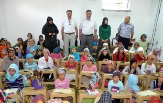 Yaz Kursunu Müftü Ziyaret Etti