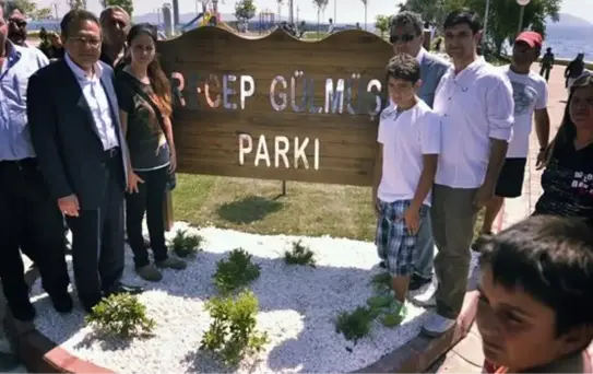 Marmara Adası'nda Recep Gülmüş Parkı Açıldı