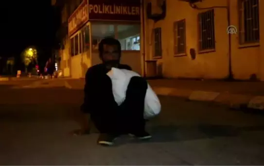 Dilenerek kazandığı parayı gaspçıya kaptırdı -