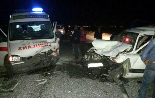 Sultandağ'da Kaza