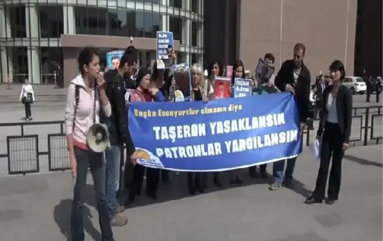 Esenyurt'ta Yanarak Ölen İşçilerin Yakınları Eylem Yaptı