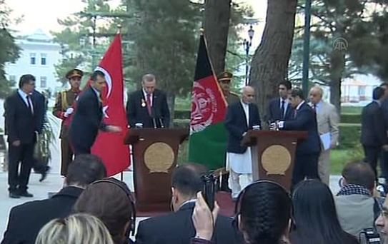 Erdoğan-Ahmedzai Ortak Basın Toplantısı (2)