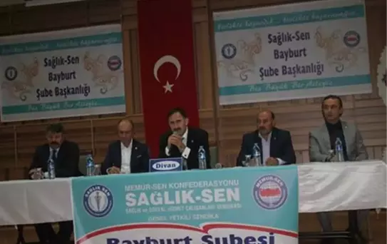 Bayburt Sağlık - Sen 2. Olağan Genel Kurulunu Yaptı