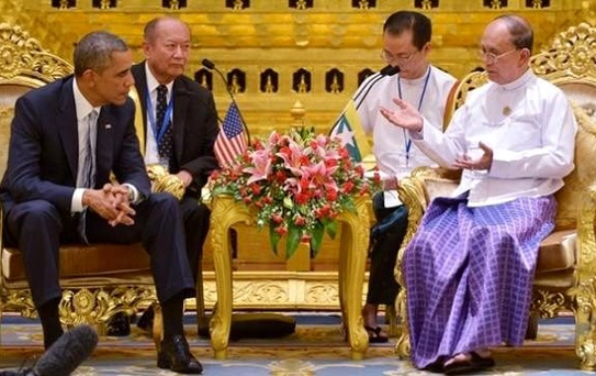 Obama Myanmar'da