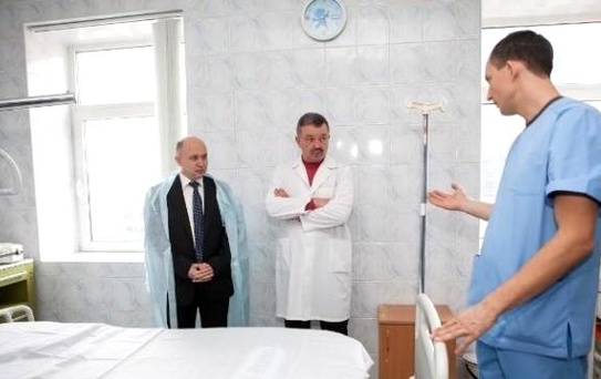 Tika'dan Kiev Oleksandrivska Klinik Hastanesine Ekipman Desteği