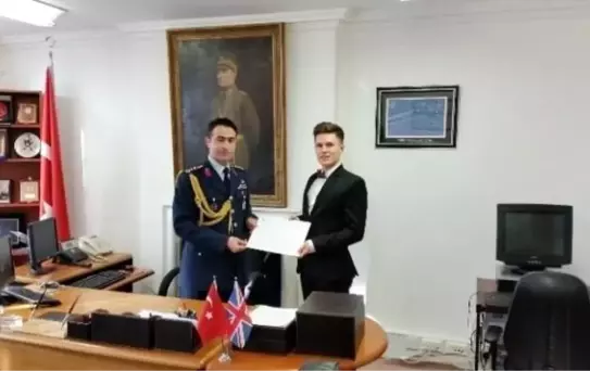 Genelkurmay'dan İngiliz Gence Teşekkür