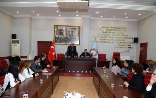 Kolektör Hattı Projesi'nin Sunumu Yapıldı