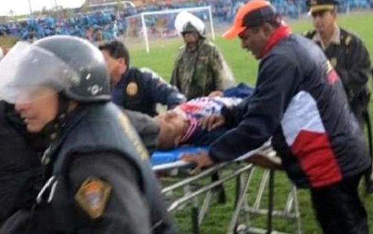 Peru'da Maç Sırasında Yıldırım Düştü
