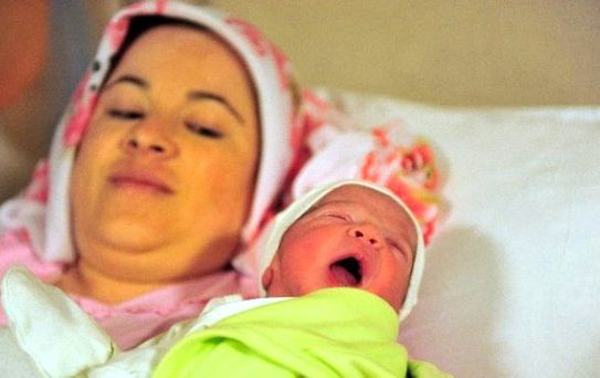 Ankara'da 2015'in İlk Bebeği 'Aras' Bebek Oldu