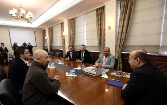 Başbakan Yardımcısı Akdoğan, Tfmd Heyetini Kabul Etti