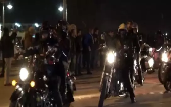 Motosikletçilerden Özgecan Aslan Cinayetine Tepki