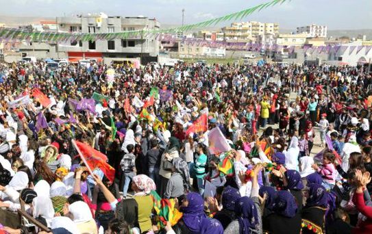 Cizre'de 8 Mart Dünya Kadınlar Günü Mitingi
