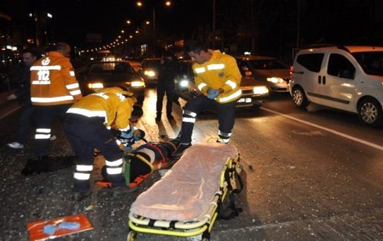 İzmir'de Trafik Kazası: 1 Ağır Yaralı