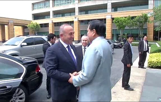 Çavuşoğlu - Patimapragorn Heyetlerarası Görüşme
