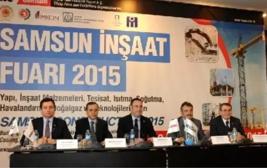 Samsun İnşaat Fuarı' 02-05 Nisan Tarihlerinde Açılıyor