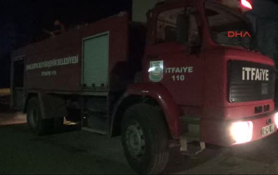 Siverek'te Fabrika Yangını
