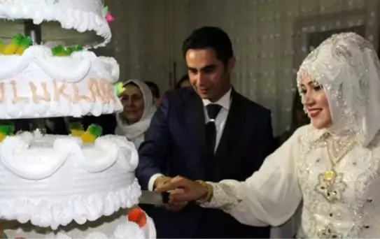 Ağlayarak Geldiği Şemdinli'de Telli Duvaklı Gelin Oldu