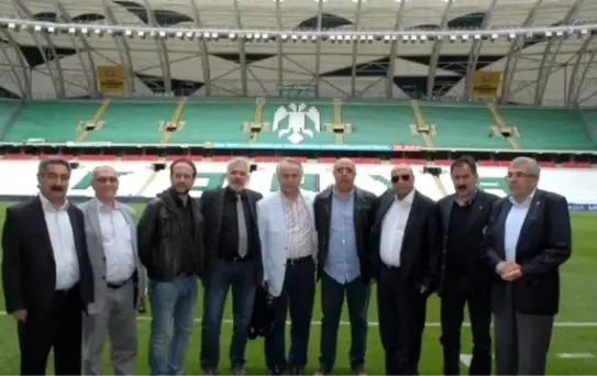 Tsyd Genel Başkanı Arkan Konya'da Spor Yazarlarıyla Buluştu