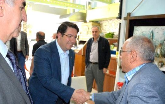 Başkan Yazgı Esnaflarla Kahvaltıda Buluştu