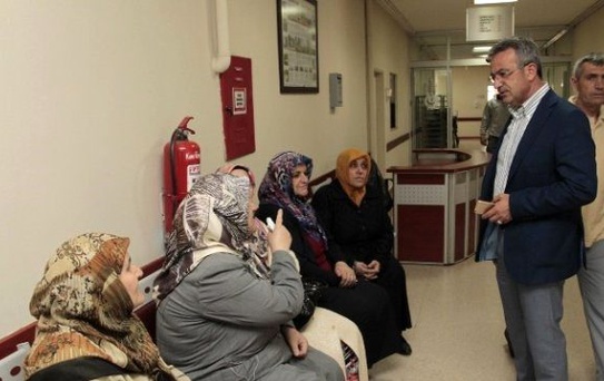 Köşker'den Hastalara Moral Ziyareti