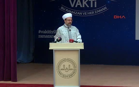 Diyanet İşleri Başkanı Görmez: Türkiye'nin Sınırında Yaşanan Trajedileri Acıyla İzliyoruz 2-