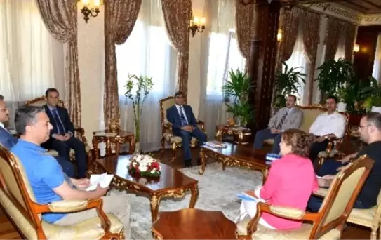 Valilikte Kaleiçi Değerlendirme Toplantısı Yapıldı